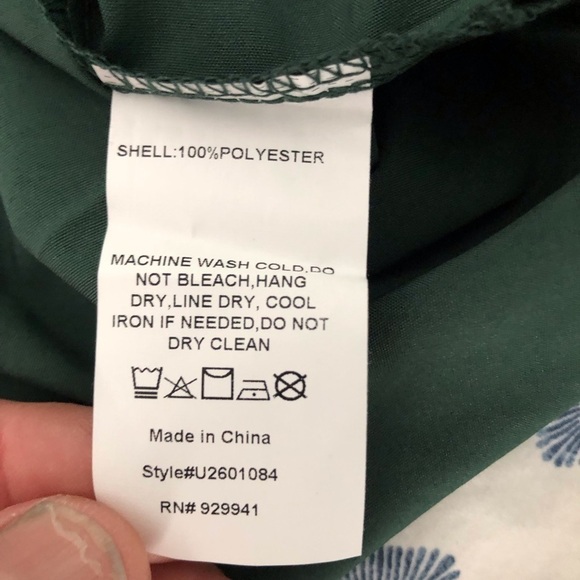 Weekend Suzanne Betro green boho swing top in size 2x - Picture 8 of 10